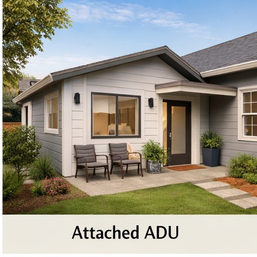Attached ADU in Orange County